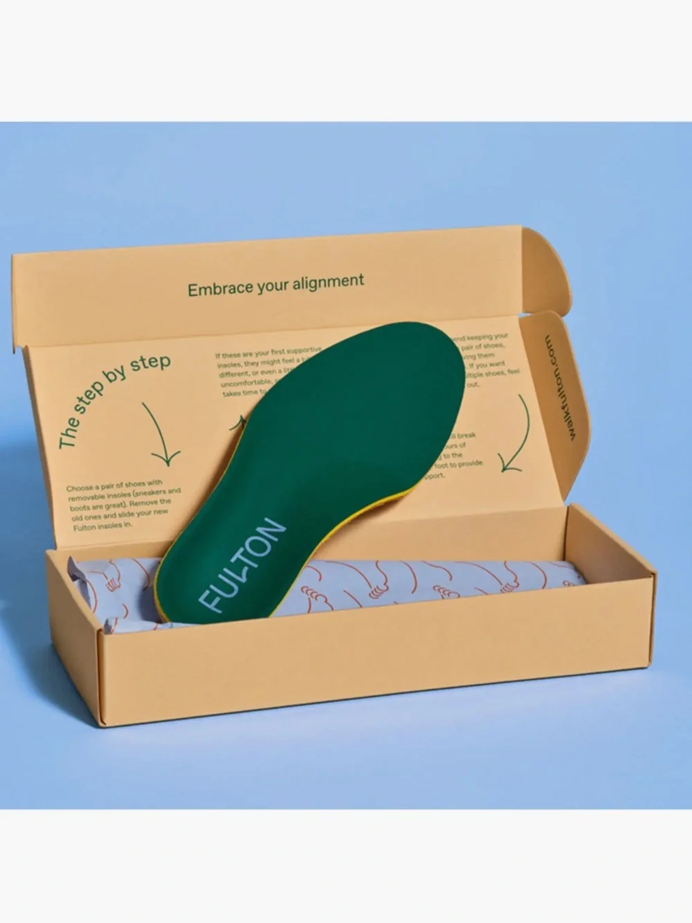Fulton GreenShoe Insole Classic Insole Men/new  $48.00